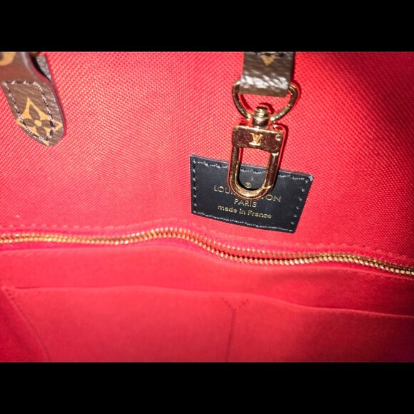 Authentic Preloved LV On the Go Reverse Mono Giant GM Tote - Picture 11 of 15